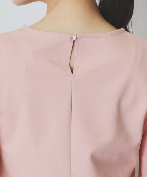 index(インデックス)の「ビジュー付きチュールバルーンスリーブトップス【洗濯機洗い可】(Tシャツ/カットソー・レディース・チャコールグレー/オフホワイト/オレンジ系・36/38/40/42)」の21枚目の写真