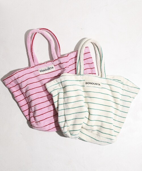 BONGUSTA/ボングスタ NARAM WEEKEND BAG / パイル地トートバッグL