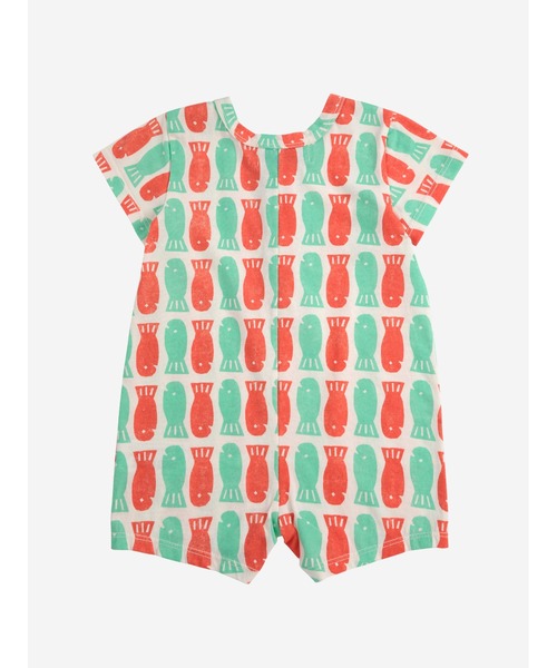 セール】Lucky Fish all over playsuit（ロンパース）｜BOBO