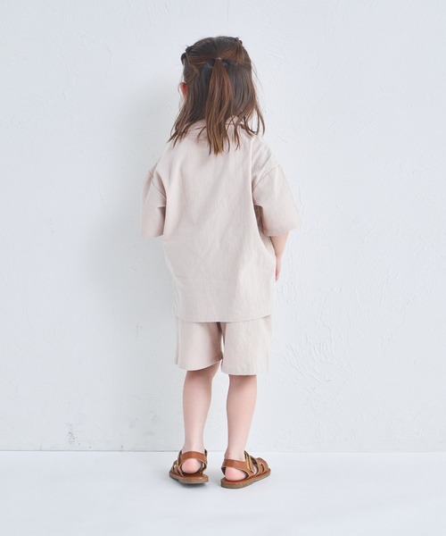 MOUN TEN. セットアップ　シャツ　3点セット　ベージュ　125 mounten moun ten. セットアップ - メルカリ