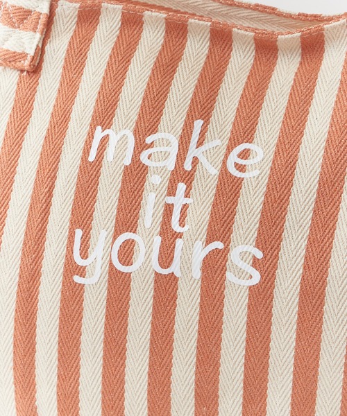 ROOPTOKYO(ループトウキョウ)の「Marine style striped tote bag / マリンテイストストライプトートバッグ(トートバッグ・レディース・オレンジ/ベージュ・FREE)」の7枚目の写真