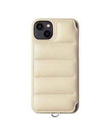 【新品未使用】デミュウDEMIU スマホケース ベージュ iPhone14 新品未使用】デミュウDEMIU スマホケース クロコベージュ iPhone14