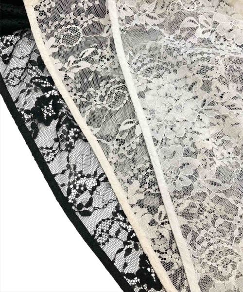 WILLSELECTION（ウィルセレクション）の「2WAYレースボレロ（その他トップス・レディース・ベージュ/オフホワイト/ブラック・FREE）」の19枚目の写真