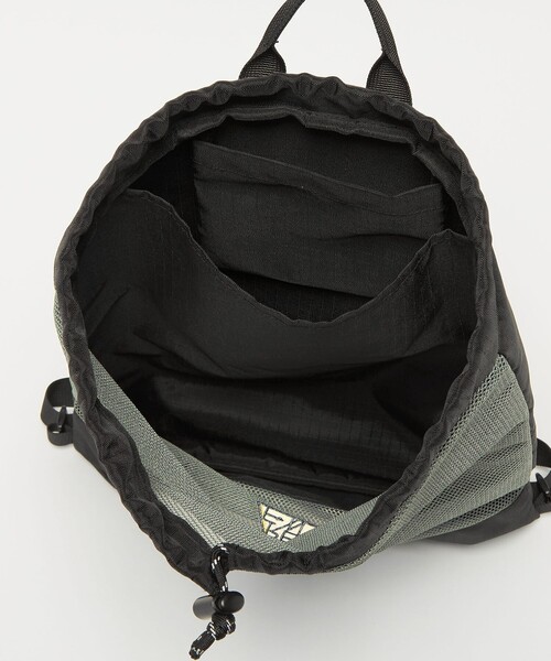 green label relaxing(グリーンレーベルリラクシング)の「GLR メッシュ ナップサック / キッズ(バックパック/リュック・キッズ・ブラック/グレー・FREE)」の9枚目の写真