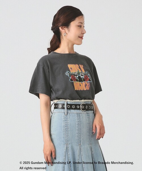 Ray BEAMS（レイビームス）の「【別注】GOOD ROCK SPEED / MUSIC Tシャツ（Tシャツ/カットソー・レディース・ブラック/ホワイト/ブラック系その他4/サックスブルー・ONE SIZE）」の11枚目の写真