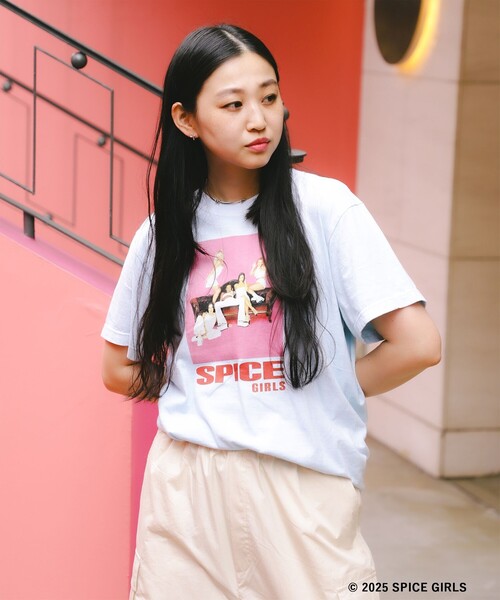 Ray BEAMS（レイビームス）の「【別注】GOOD ROCK SPEED / MUSIC Tシャツ（Tシャツ/カットソー・レディース・ブラック/ホワイト/ブラック系その他4/サックスブルー・ONE SIZE）」の15枚目の写真