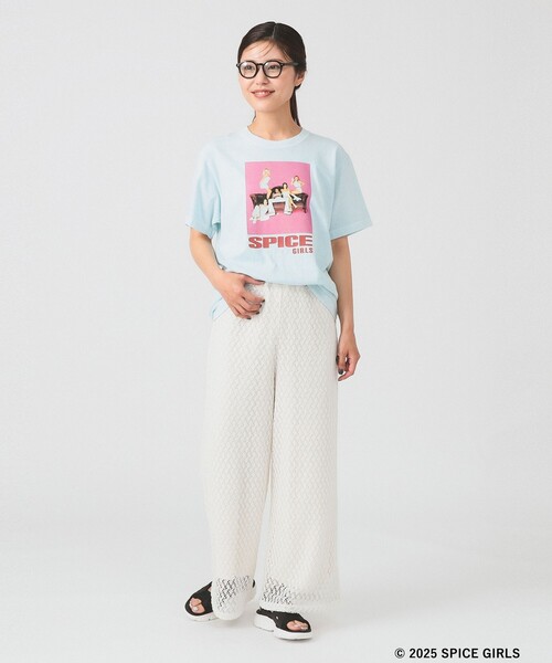 Ray BEAMS（レイビームス）の「【別注】GOOD ROCK SPEED / MUSIC Tシャツ（Tシャツ/カットソー・レディース・ブラック/ホワイト/ブラック系その他4/サックスブルー・ONE SIZE）」の16枚目の写真