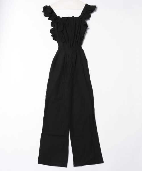 フリルオールインワン（つなぎ/オールインワン）｜sakishimatokyo