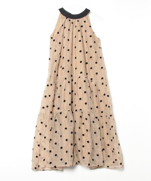 FREE STYLISTS(フリー スタイリスト)の「YUGA_YGMC Halter neck polka dot dress(ワンピース・レディース・ベージュ・FREE)」の10枚目の写真