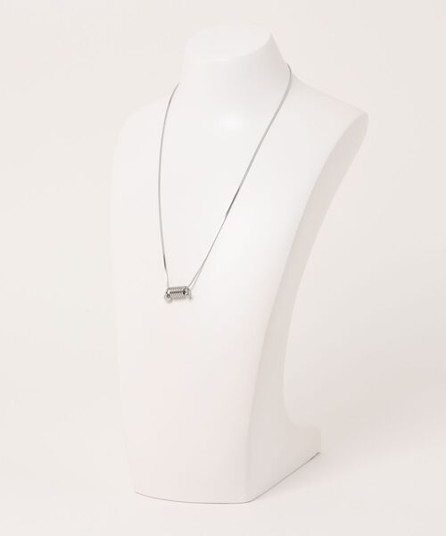 【こももページとなります】ネックレス べっ甲 シルクコードネックレス（ネコモチーフ/ロング/90cm