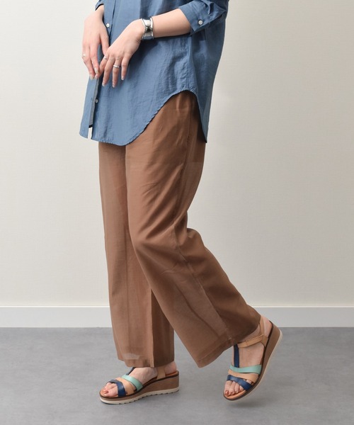 inter-chaussures(インターショシュール)の「【Marila】カラーコンビウエッジヒールサンダル(E52112)(サンダル・レディース・ホワイト/ベージュ・36/38/39/37/35)」の6枚目の写真