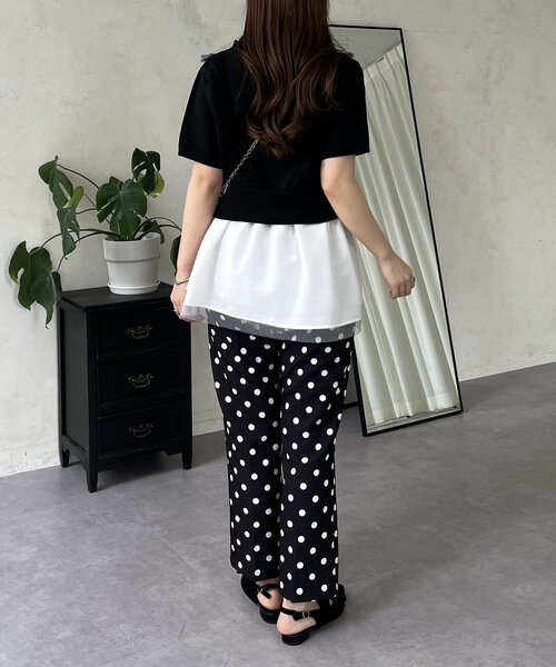 prose verse（プロズヴェール）の「レイヤードインナーキャミソール（キャミソール・レディース・ホワイト系その他/ホワイト系その他2/ホワイト系その他3・LARGE/MEDIUM）」の10枚目の写真