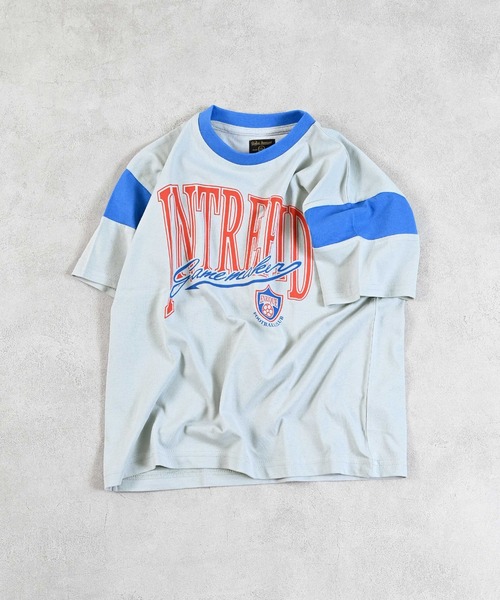 Life Support Products（ライフサポートプロダクツ）の「スポーツプリントワイドTシャツ（Tシャツ/カットソー・キッズ・オフホワイト/グレー/ブルー/アイボリー/ブラック/パープル/チャコール/レッド・80/90/95/100/110/120/130/140/150）」の5枚目の写真