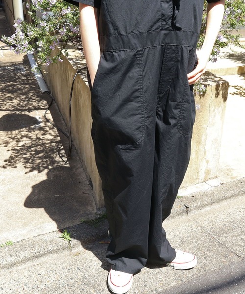 PAR ICI（パーリッシィ）の「【WEB別注】タイプライター フリルオールインワン（つなぎ/オールインワン・レディース・ブラック・FREE）」の20枚目の写真