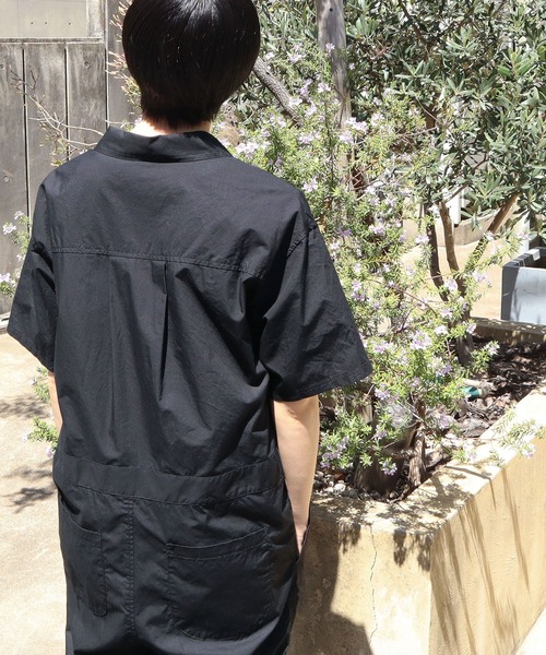 PAR ICI（パーリッシィ）の「【WEB別注】タイプライター フリルオールインワン（つなぎ/オールインワン・レディース・ブラック・FREE）」の18枚目の写真