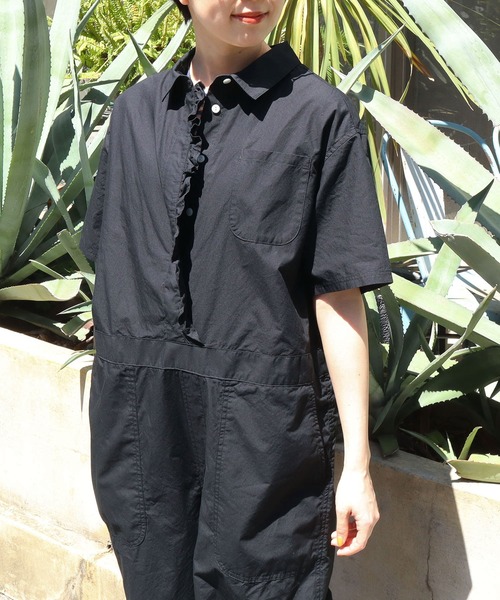 PAR ICI（パーリッシィ）の「【WEB別注】タイプライター フリルオールインワン（つなぎ/オールインワン・レディース・ブラック・FREE）」の17枚目の写真