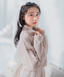 WILLSELECTION（ウィルセレクション）の「ロゴ刺繍リボントラックジャケット（パーカー）」