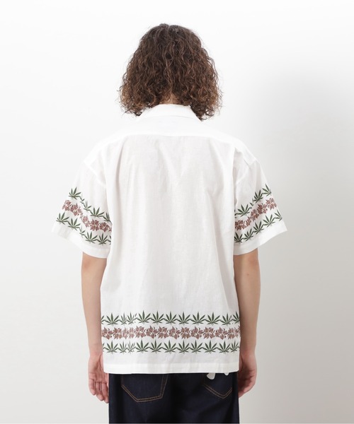 MANASTASH（マナスタッシュ）の「MANASTASH/マナスタッシュ/LINEN MANALOHA SHIRT（シャツ/ブラウス・メンズ・ブラック/ライトブルー/ホワイト・S/M/L/XL）」の10枚目の写真