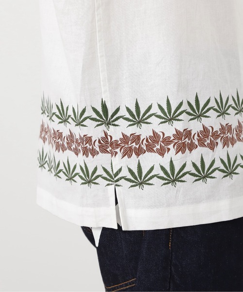 MANASTASH（マナスタッシュ）の「MANASTASH/マナスタッシュ/LINEN MANALOHA SHIRT（シャツ/ブラウス・メンズ・ブラック/ライトブルー/ホワイト・S/M/L/XL）」の14枚目の写真