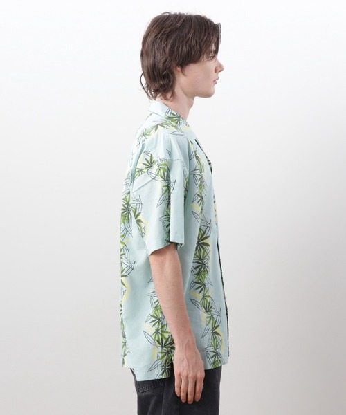 MANASTASH（マナスタッシュ）の「MANASTASH/マナスタッシュ/LINEN MANALOHA SHIRT（シャツ/ブラウス・メンズ・ブラック/ライトブルー/ホワイト・S/M/L/XL）」の17枚目の写真