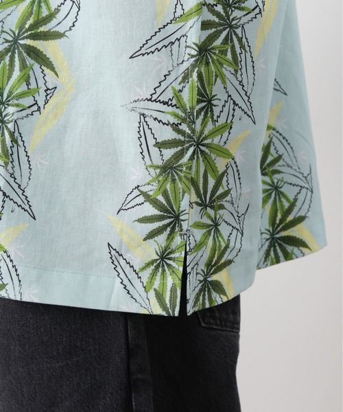 MANASTASH（マナスタッシュ）の「MANASTASH/マナスタッシュ/LINEN MANALOHA SHIRT（シャツ/ブラウス・メンズ・ブラック/ライトブルー/ホワイト・S/M/L/XL）」の21枚目の写真