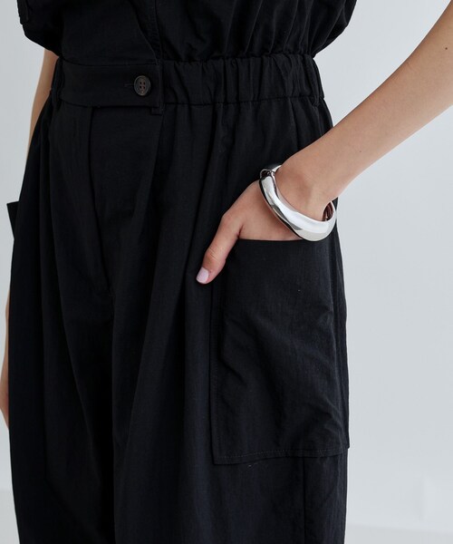 GALLEST（ギャレスト）の「Vネックオーバーオール（サロペット/オーバーオール・レディース・ダークブラウン/ブラック・36/38）」の15枚目の写真