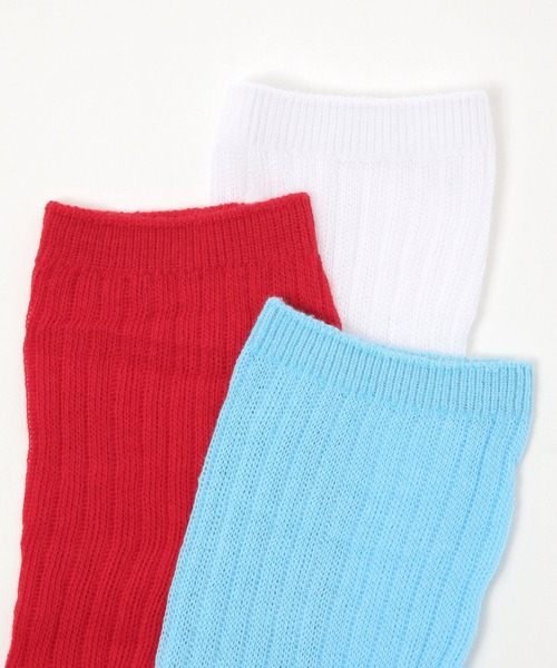 LOWRYS FARM（ローリーズファーム）の「シアールーズソックス　326462（ソックス/靴下・レディース・ブルー/オフホワイト/ブラック/レッド・FREE）」の8枚目の写真