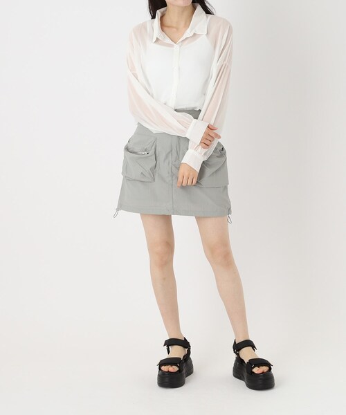 ESPERANZA（エスペランサ）の「厚底フラットスポサン（サンダル・レディース・ブラック/アイボリー・LL/S/M/L）」の18枚目の写真