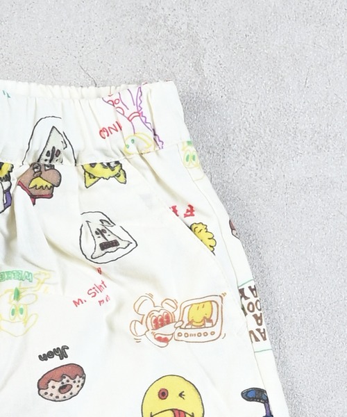 Ocean&Ground（オーシャン&グラウンド）の「FUNNYタックショーツ（その他パンツ・キッズ・チャコール/オフホワイト・80/90/95/100/110/120/130/140）」の13枚目の写真