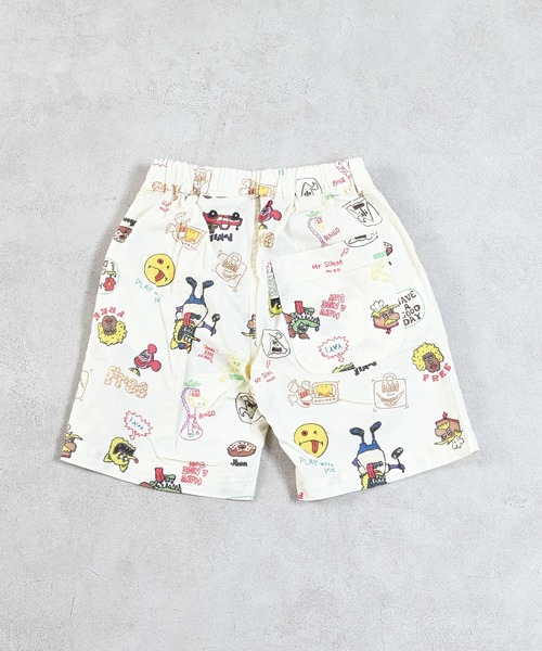 Ocean&Ground（オーシャン&グラウンド）の「FUNNYタックショーツ（その他パンツ・キッズ・チャコール/オフホワイト・80/90/95/100/110/120/130/140）」の10枚目の写真