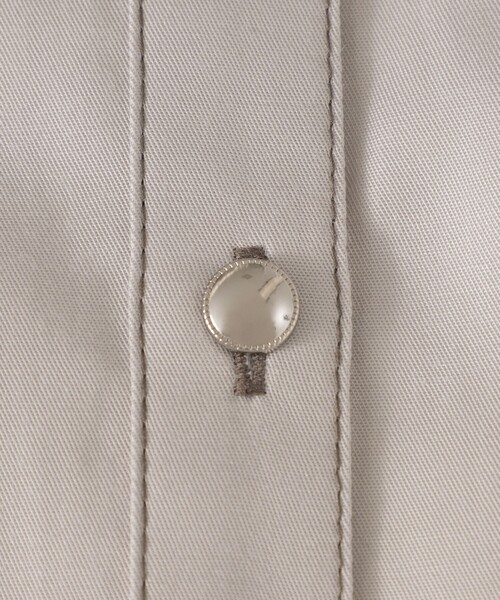 LOVELESS（ラブレス）の「バックスカーフノースリーブワンピース（シャツワンピース・レディース・ベージュ系その他・38/36/34）」の11枚目の写真