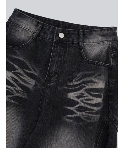 Uenui（ウニュイ）の「side belt tobi denim（デニムパンツ・レディース・ブラック・FREE）」の16枚目の写真