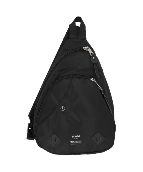 anello（アネロ）の「anello ロゴプリントボディバッグ AT-S0231（ボディバッグ/ウエストポーチ・レディース・カーキ/ネイビー/レッド/ブラック・FREE）」の2枚目の写真