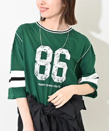 SLOBE IENA - 【オシャレ⭐SLOBE IENA】くすんだ緑　長袖トレーナー SLOBE IENA - 【オシャレ⭐SLOBE IENA】くすんだ緑 長袖
