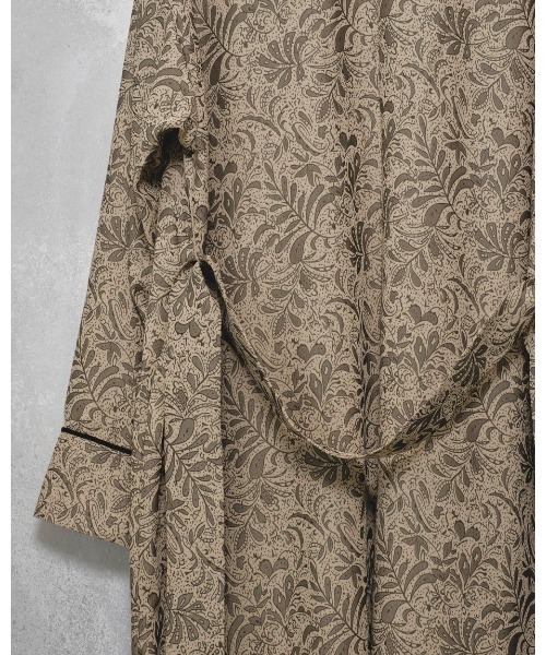 TODAYFUL（トゥデイフル）の「TODAYFUL Jacquard Piping Gown 12510003（ガウン/バスローブ・レディース・ベージュ・FREE）」の9枚目の写真