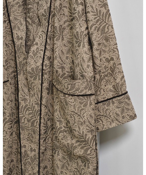 TODAYFUL（トゥデイフル）の「TODAYFUL Jacquard Piping Gown 12510003（ガウン/バスローブ・レディース・ベージュ・FREE）」の3枚目の写真