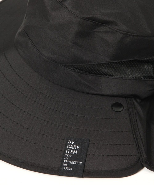 LAKOLE（ラコレ）の「UVネック&ハット / 324068（ハット・レディース・ベージュ/ブラック・FREE）」の11枚目の写真