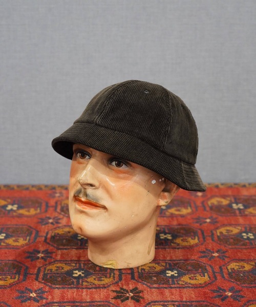 MRFATMAN(ミスターファットマン)の「CORUROY METRO HAT(ハット・メンズ・ブラウン/ブラック/アイボリー/ブルー・M/L/XL)」の4枚目の写真