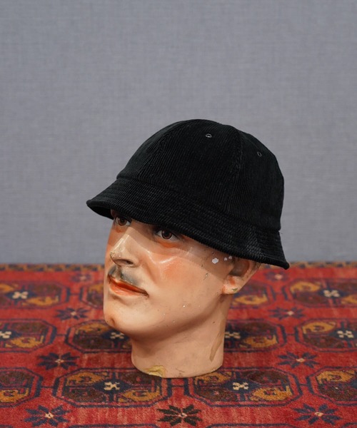MRFATMAN(ミスターファットマン)の「CORUROY METRO HAT(ハット・メンズ・ブラウン/ブラック/アイボリー/ブルー・M/L/XL)」の3枚目の写真