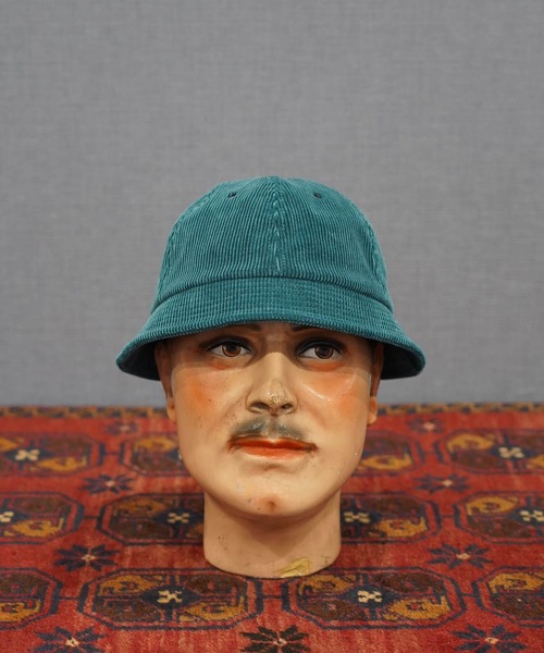 MRFATMAN(ミスターファットマン)の「CORUROY METRO HAT(ハット・メンズ・ブラウン/ブラック/アイボリー/ブルー・M/L/XL)」の9枚目の写真