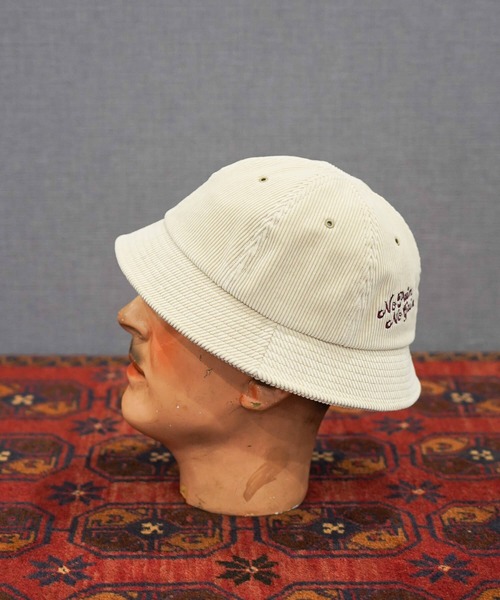 MRFATMAN(ミスターファットマン)の「CORUROY METRO HAT(ハット・メンズ・ブラウン/ブラック/アイボリー/ブルー・M/L/XL)」の11枚目の写真