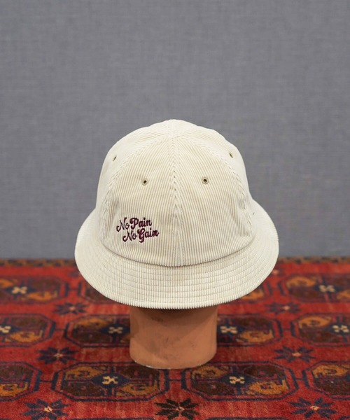 MRFATMAN(ミスターファットマン)の「CORUROY METRO HAT(ハット・メンズ・ブラウン/ブラック/アイボリー/ブルー・M/L/XL)」の13枚目の写真