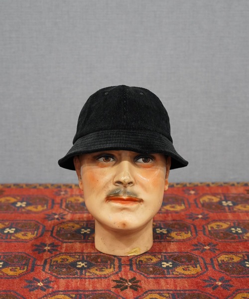 MRFATMAN(ミスターファットマン)の「CORUROY METRO HAT(ハット・メンズ・ブラウン/ブラック/アイボリー/ブルー・M/L/XL)」の15枚目の写真