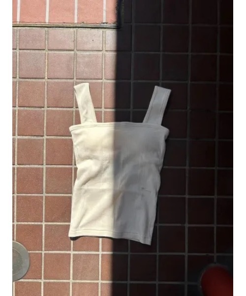 MY(マイ)の「【MILLER×MY】ミラー×マイ SQUARE BARE(タンクトップ・レディース・ブルー系その他/バーガンディー/ブラック系その他/アイボリー/ブラック・ONESIZE)」の1枚目の写真