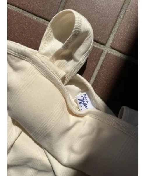MY(マイ)の「【MILLER×MY】ミラー×マイ SQUARE BARE(タンクトップ・レディース・ブルー系その他/バーガンディー/ブラック系その他/アイボリー/ブラック・ONESIZE)」の9枚目の写真