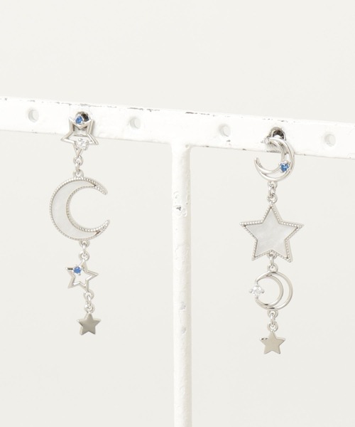 【新品・匿名】 Oreylo ピアス ムーン スター 新品・匿名】 Oreylo ピアス ムーン スター