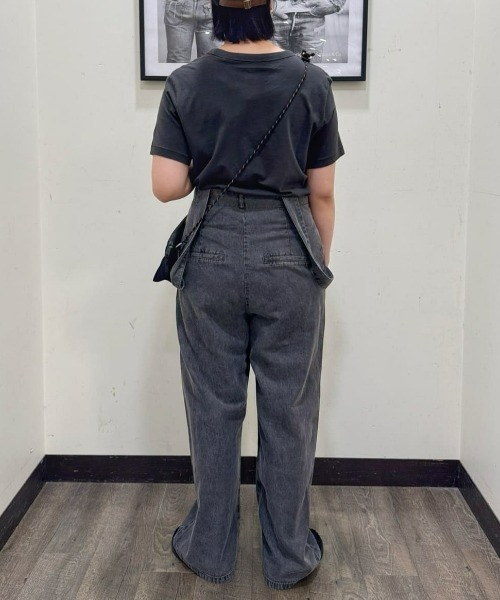 HONEYSUCKLE ROSE】ライトオンスデニムサロペット（サロペット