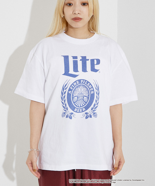 GOOD ROCK SPEED / グッドロックスピード】Miller print T-sh（T