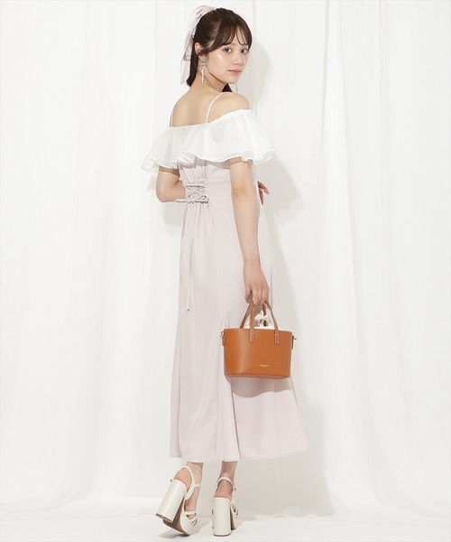 WILLSELECTION（ウィルセレクション）の「メロウラッフルマーメイドワンピース（ワンピース・レディース・ミント/ピンク/サックスブルー・FREE）」の10枚目の写真