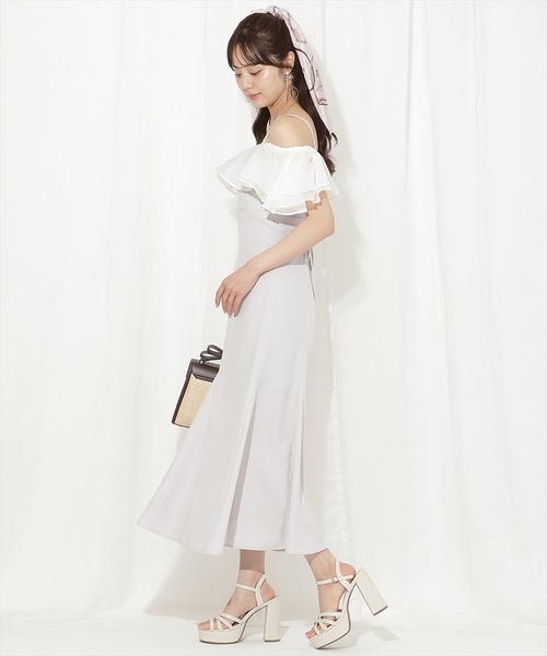 WILLSELECTION（ウィルセレクション）の「メロウラッフルマーメイドワンピース（ワンピース・レディース・ミント/ピンク/サックスブルー・FREE）」の17枚目の写真